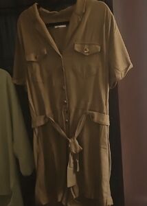 Zenana Outfitters Green Utility Jumpsuit - NWOT